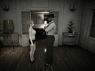 blonde in lingerie spies on angels awakening playthrough part 3