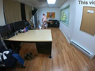 Skinny Mature Nataly Dewalt Gags on Cock in Choking Deepthroat Casting