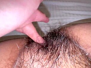 hey horny indian milf teases big tits hairy pussy