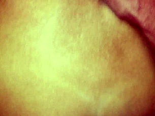 she gets creampied then pisses it out in the bathroom