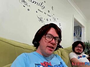 😲 british first-timer tricked into sloppy facial cumshot! 🔥