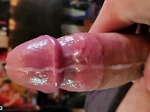 oiled mature solo babe cums nonstop flashing huge cock fetish closeup 😩💦💦