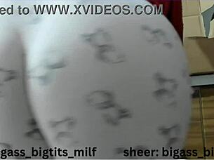 Milf Cameltoe Masturbation In Pajamas