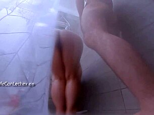 she showers after sex but i can't resist pounding that huge ass again