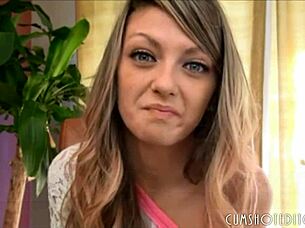 Young blonde slut, ready for my nasty jerk-off instructions with dildo?