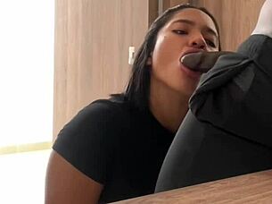 Amateur couple Nysdel shares homemade oral intimacy in passionate clip with partner