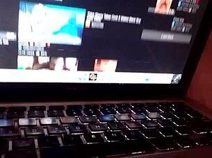 richard banks' steamy lesbian muff diving session