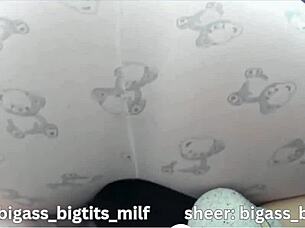 Milf Cameltoe Masturbation In Pajamas