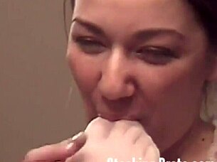 Three Lesbians Worship Feet In Kinky Group Footjob Frenzy