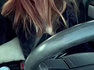 Italian Big Tits Artemisia Love Flashes Juicy Boobs In Hot Car Ride