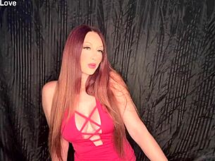 italian milf artemisia smokes hot with big boobs bouncing