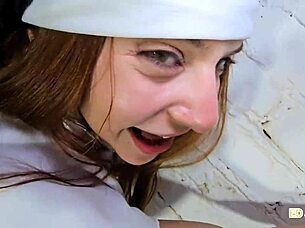 Hey rebel teen, kneel and deepthroat that cock fully now?