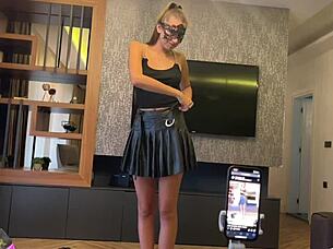 POV Big Tits Brunette Teen Rides Cock After Shopping