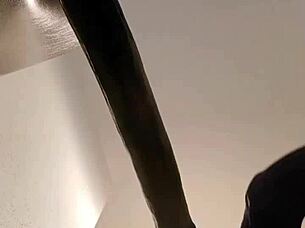 Hot tranny pantyhose solo ass dildo fuck big ass toys