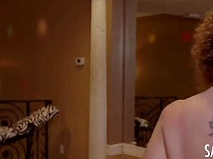 legendary sara jay fingers her big tits and pussy with dark toy to orgasm