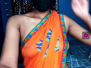 chatty indian girl dives into live sex fun