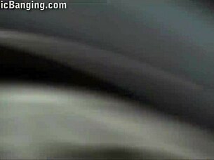 Busty babe public gangbang threesome doggystyle by highway 🚗💦