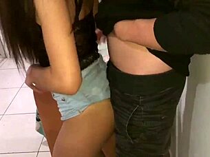 skinny trans babe hooks up with a married guy for fun