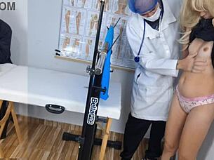 Step-in woman brings young companion to underground gynecologist