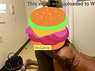 Honorable Knacks Me Hard From The Door With His Big Black Cock!