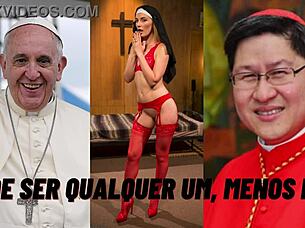 brazilian babe masturbates tight ass with intense anal fingering