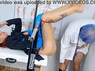 Step-in woman brings young companion to underground gynecologist