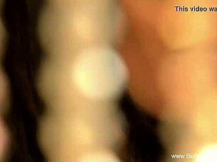 Indian brunette teases in forbidden erotic nude dance ritual