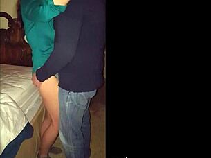 my wife gets so horny in friend's bedroom for sharing