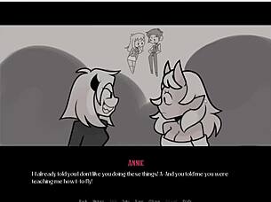 Maeve's public academy outdoor cartoon adventure