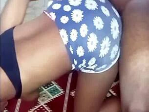 fucking slutty sister hard in doggy and cowgirl prt1