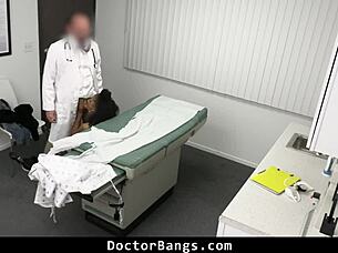 doctor notices shy nurse sexually active interracial pounding