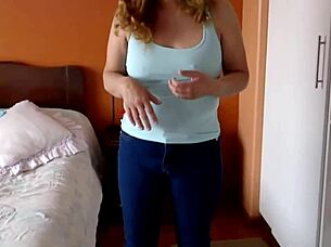 i couldnt hold back and exploded on her huge beautiful tits 😍 she craved it bad