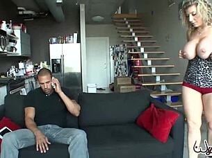 Karlo Karrera rams Sara Jay's pussy before booty blast