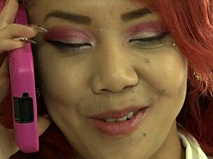 me n my horny asian latina friends climbin with toys together