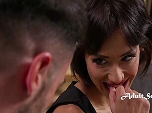 Two men fill every hole bareback double penetration veronica leal