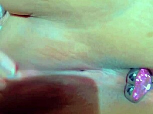 brunette teases joi anal dildo do you crave my ass