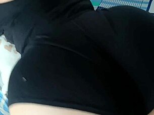 Chubby Brunette BBW Spreads Fat Ass for Intense POV Pussy Pounding