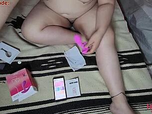 my chubby holes gape wide from honey play box toys pure submissive bliss