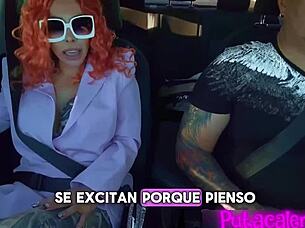 stepmom and her hot friend get revenge with wild kisses and tits