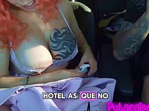 stepmom and her hot friend get revenge with wild kisses and tits