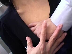 excited asian junko sakashita flashes tits on street