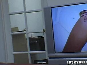 brunette lesbians lick pussy squirt domination lingerie toys