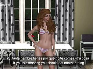 milf couple moans creampie oral snack delight