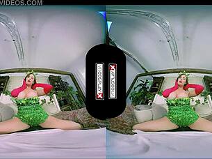 wanna smash poison ivy cosplay redhead's wet pussy in garage?