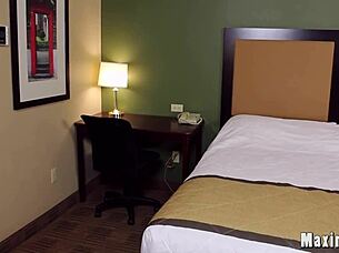 maxine x milks hard cock using tight ass cheeks