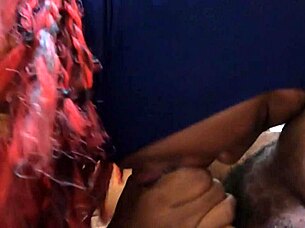 mind blowing ebony cumslut sloppy head ski mask mastermeat1