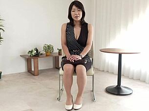 first-time japanese housewife ka nako sucks and squirts