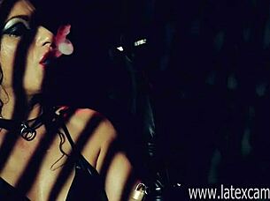 mistress nicole sheridan punishes her male slave harshly for betrayal