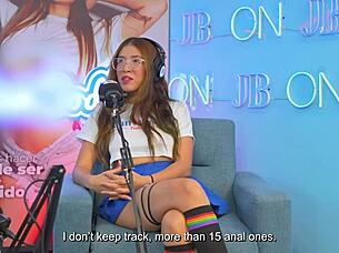 gemma leone shakes from 5 orgasms on sybian juan bustos podcast