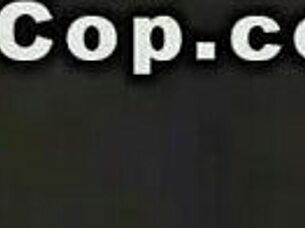 fake cop sneaks in and bangs office couple in steamy threesome reality